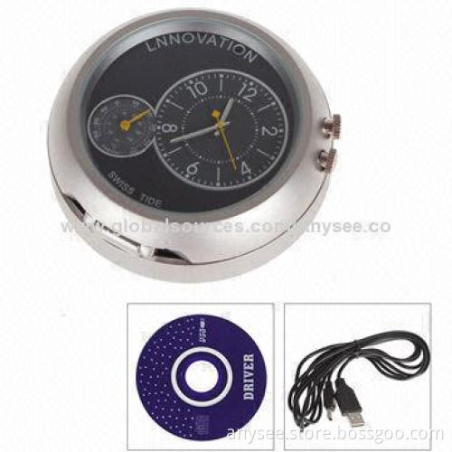 Motion-activate clock camera